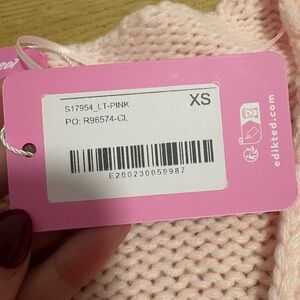 Edikted Soft Pink Women's Sweater